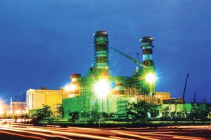 Các dự án điện LNG được bổ sung vào quy hoạch điện đa phần đều ở miền Trung và miền Nam. Trong ảnh: Điện khí Cà Mau.