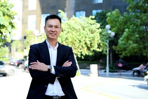 Doanh nhân Tạ Hữu Chiến (Ảnh: Hồ Hạ).