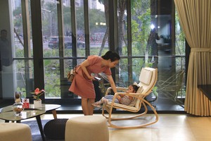 Trải nghiệm nhà mẫu. 