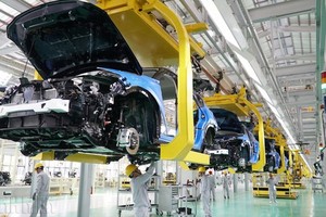 Dây chuyền lắp ráp xe ô tô Mazda tại Việt Nam