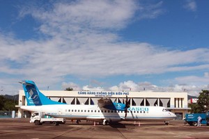 Với việc đầu tư nâng cấp, Cảng hàng không Điện Biên sẽ khai thác được thêm nhiều đường bay trực tiếp tới các đầu tàu kinh tế lớn của cả nước. Ảnh: A.M