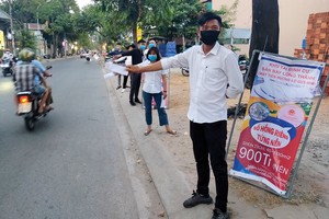 Tình trạng rao bán suất tái định cư ở dự án Lộc An - Bình Sơn đang diễn ra nhan nhản. Ảnh: Trọng Tín