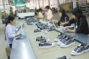 Ngành giày dép, túi xách được đánh giá là có cơ hội gia tăng xuất khẩu và dòng vốn FDI khi các hiệp định thương mại tự do thế hệ mới có hiệu lực.