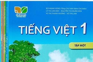 Sách giáo khoa tiếng Việt lớp 1 còn nhiều điểm khiến dư luận băn khoăn.