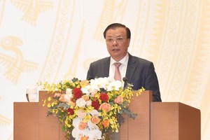 Bộ trưởng Bộ Tài chính Đinh Tiến Dũng (Ảnh: VGP)