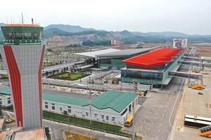 Sân bay Vân Đồn do nhà đầu tư tư nhân bỏ vốn xây dựng toàn bộ. Ảnh: Đức Thanh