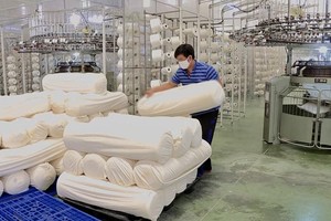 Nhà máy Dệt - nhuộm - hoàn tất Trung Quy, đầu tư 180 tỷ đồng chính thức đi vào hoạt động, giúp tăng nguồn cung vải cho ngành dệt may