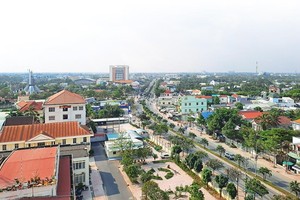 Một góc TP. Vĩnh Long