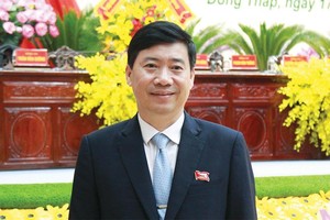 Ông Phạm Thiện Nghĩa, Phó bí thư Tỉnh ủy, Chủ tịch UBND tỉnh Đồng Tháp