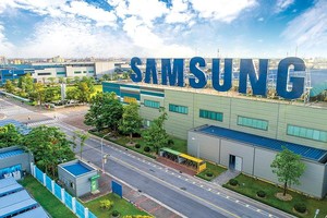 Đồng vốn đầu tư của Samsung luôn luôn thuộc diện “healthy” nhất, đúng với định hướng thu hút đầu tư nước ngoài của Việt Nam. Trong ảnh: Toàn cảnh Nhà máy SEV tại Bắc Ninh