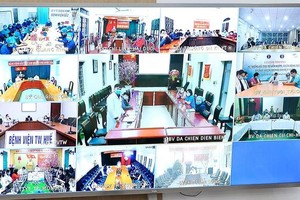 Đón Tết xa gia đình, các y bác sỹ tại các điểm điều trị COVID-19 trên cả nước càng chung tay đồng lòng quyết tâm sớm đẩy lùi dịch bệnh