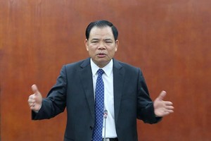 Bộ trưởng Bộ Nông nghiệp và Phát triển nông thôn Nguyễn Xuân Cường