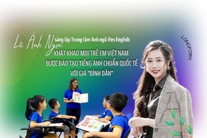 Khát khao trẻ em Việt được đào tạo tiếng Anh chuẩn quốc tế với giá bình dân