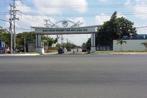 Khu công nghiệp Trà Nóc, TP. Cần Thơ. Ảnh: Hữu Phúc