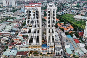 Một dự án chung cư cao tầng tại TP. Dĩ An, tỉnh Bình Dương. Ảnh: Thiện Minh