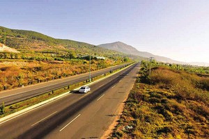 Một đoạn cao tốc Liên Khương - Đà Lạt. Ảnh: A.M