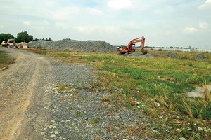 Nhà máy giết mổ công nghiệp hiện đại của Công ty An Hạ hiện vẫn chưa thể triển khai