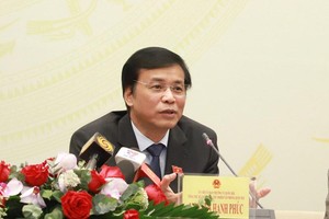 Tổng thư ký Quốc hội Nguyễn Hạnh Phúc.