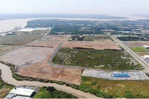 KCN Hiệp Phước giai đoạn II còn gần 200 ha đất đã đầu tư hạ tầng, có thể thu hút đầu tư. Ảnh: Lê Toàn