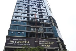 Những dự án mới mở bán như The Summit đang neo giá rất cao. Ảnh: Dũng Minh 