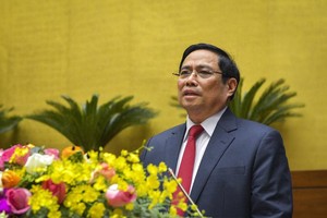 Ủy viên Bộ Chính trị, Trưởng ban Tổ chức Trung ương Phạm Minh Chính