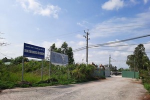 Một trung tâm logistics ở Cần Thơ hoang tàn, đìu hiu. Ảnh: Hữu Phúc