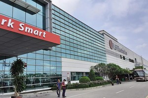 Tổ hợp LG Electronics Việt Nam tại Hải Phòng. Ảnh: Thanh Tân