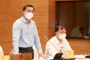 Thứ trưởng Bộ Y tế Trần Văn Thuấn (Ảnh: Nhật Bắc)