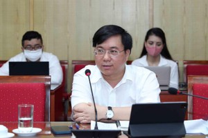 Thứ trưởng Trần Duy Đông cho rằng, thể chế tốt sẽ góp phần thúc đẩy doanh nghiệp, người dân đổi mới sáng tạo (Ảnh: Đức Trung)