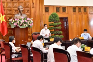 Thủ tướng Phạm Minh Chính chủ trì cuộc họp Thường trực Chính phủ