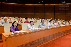 Quốc hội biểu quyết thông qua Bộ luật Hình sự sửa đổi với tội danh "cố ý làm trái" đã được cụ thể hoá ở các điều luật mới.