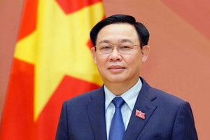 Chủ tịch Quốc hội, Chủ tịch Hội đồng bầu cử Quốc gia Vương Đình Huệ (Ảnh - DT).