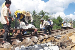 Tổng công ty Đường sắt Việt NamThu hồi vật tư từ hoạt động bảo trì kết cấu hạ tầng đường sắt tồn kho