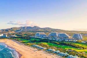 Một khách sạn trong dự án quần thể nghỉ dưỡng của FLC tại Quy Nhơn