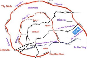 Đến năm 2025, phấn đấu hoàn thành tuyến Vành đai 3, 4 TP.HCM