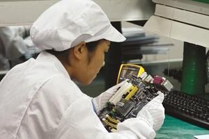 Thu hút vốn đầu tư nước ngoài trong 5 tháng đầu năm đạt 14 tỷ USD, tăng 0,8% so với cùng kỳ năm 2020. Ảnh: Đ.T