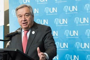 Tổng Thư ký Liên hợp quốc Antonio Guterre