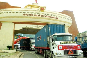 Cửa khẩu quốc tế Lao Bảo.