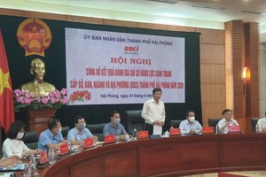 Sáng 24/6, UBND TP. Hải Phòng đã công bố kết quả Chỉ số năng lực cạnh tranh cấp sở, ngành và địa phương (DDCI) Hải Phòng năm 2020. 
