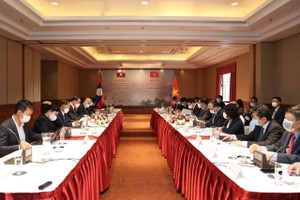 Cuộc hội đàm nhằm đánh giá lại các kết quả hợp tác Việt Nam - Lào đã đạt được thời gian qua và định hướng hợp tác trong thời gian tới