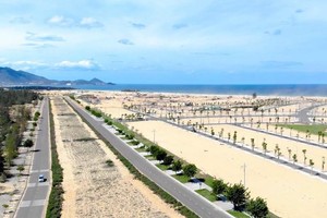 Một góc tại khu kinh tế Nhơn Hội, Bình Định