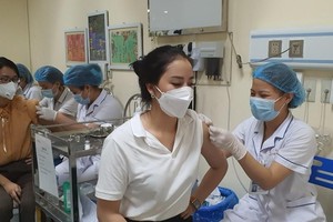 Thời gian qua Bệnh viện E đã tiêm chủng cho hơn 50.000 người.