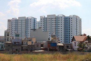 Những dự án như dự án nhà ở xã hội HQC Plaza gần như ... mất tích. Ảnh: Trọng Tín