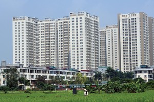 Trong môi trường chung cư, các cư dân phải "chung nhau" nhiều không gian. Ảnh: Thành Nguyễn