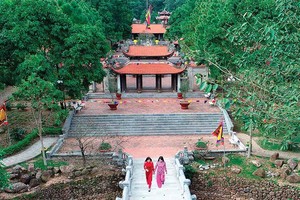 Di tích Côn Sơn - Kiếp Bạc - danh thắng, di tích nổi tiếng trong nước và quốc tế của Hải Dương. Ảnh: Thành Chung