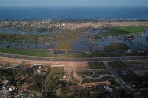 Tuyến ven biển Dung Quất-Sa Huỳnh đoạn Dung Quất-Mỹ Khê đã đưa vào sử dụng. Ảnh: Linh Phạm