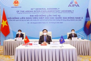 Chủ tịch Quốc hội Vương Đình Huệ tham dự AIPA -42.