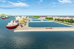 Phối cảnh cảng Vạn Ninh - Nguồn: Portcoast.