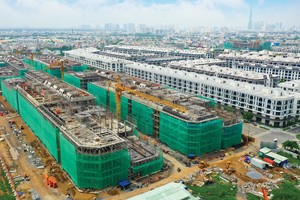 Dù để ở hay đầu tư, nhà phố luôn là loại hình bất động sản được ưa chuộng nhất. Ảnh: Trọng Tín