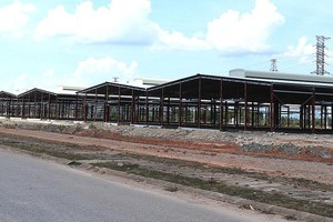 Dự án Khu nhà xưởng và văn phòng Trung Khởi - Quán Ngang. Ảnh: Tuyền Trần